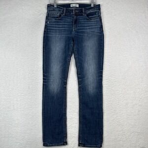 BKE Buckle Payton Jeans Women's 28x31.5 Blue Straight Medium Wash (31x31) B